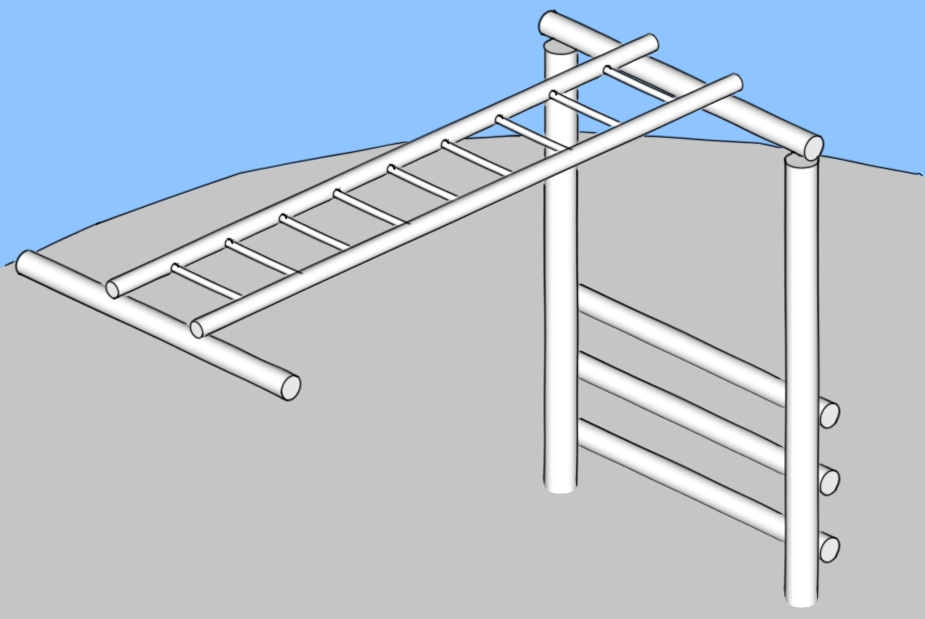 Monkey Bars Metal Playground Ideas